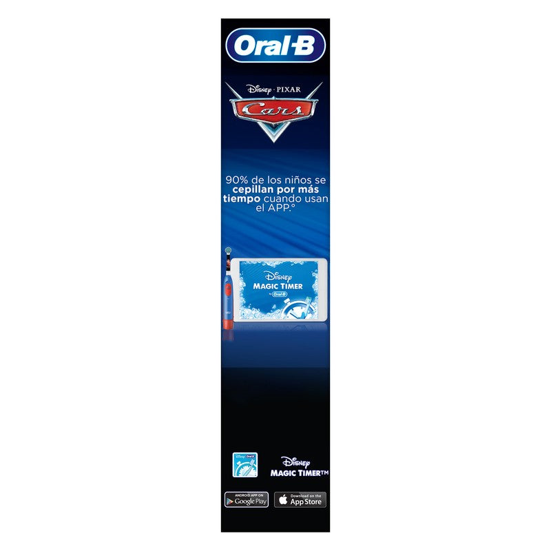 Cepillo Dental Oral B Electrico Cars 2 Pilas 4210201334774 2