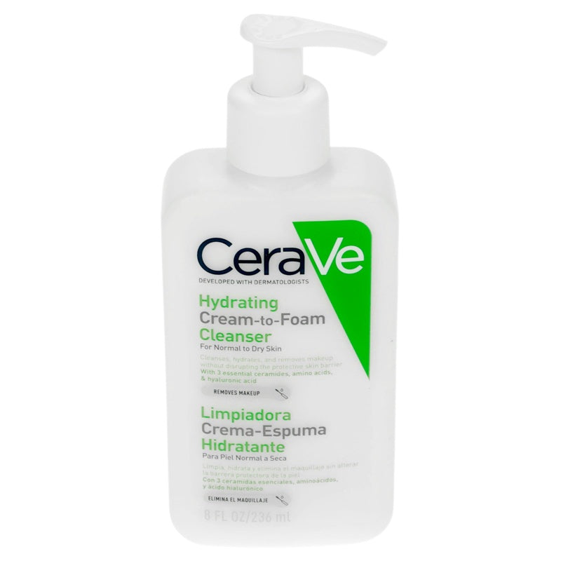 Cerave Crema Espuma Limpieadora Hidratante 236 Ml