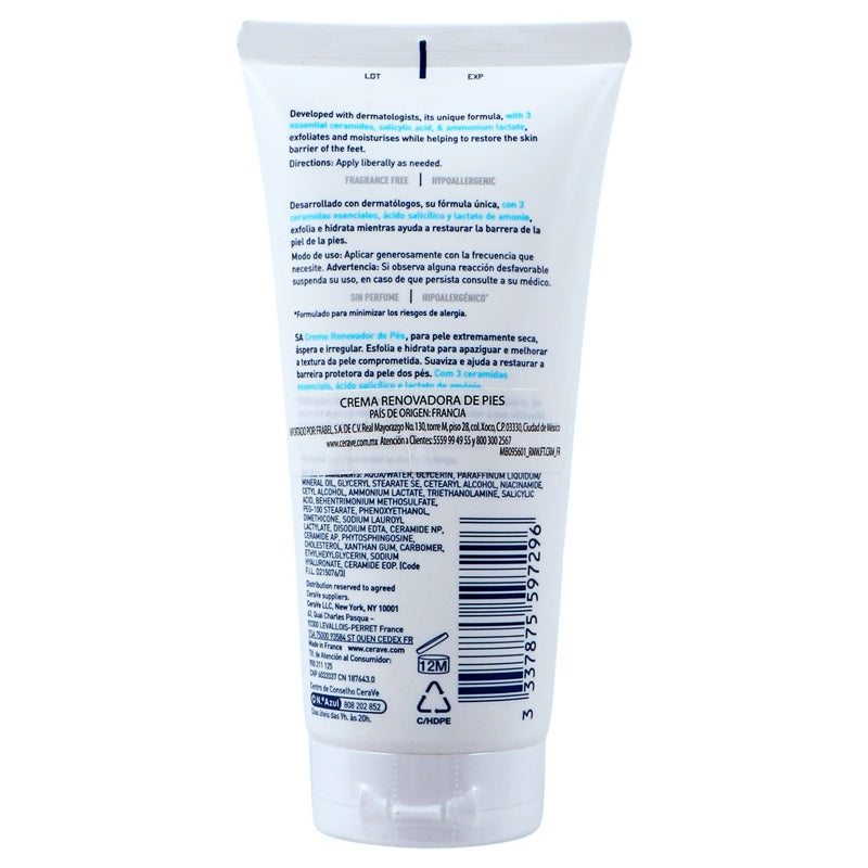 Cerave Crema Repara Para / Pies 88 Ml 7388