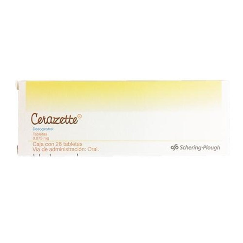 Cerazette 75 Mcg Con 28 Tabletas