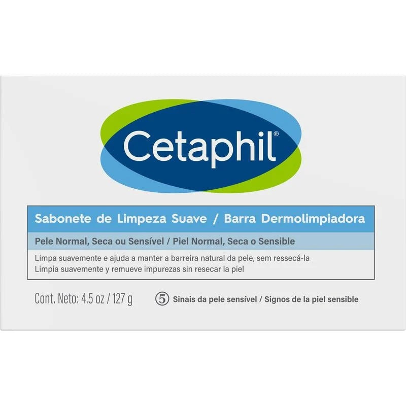 Cetaphil Antibacterial Pil Normal A Seca 127 Gr Jabon