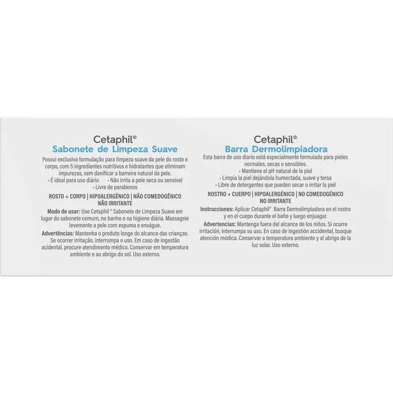 Cetaphil Antibacterial Pil Normal A Seca 127 Gr Jabon