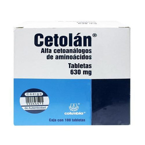 Cetolan 973 Mg Con 100 Tabletas Suplemento Alimenticio