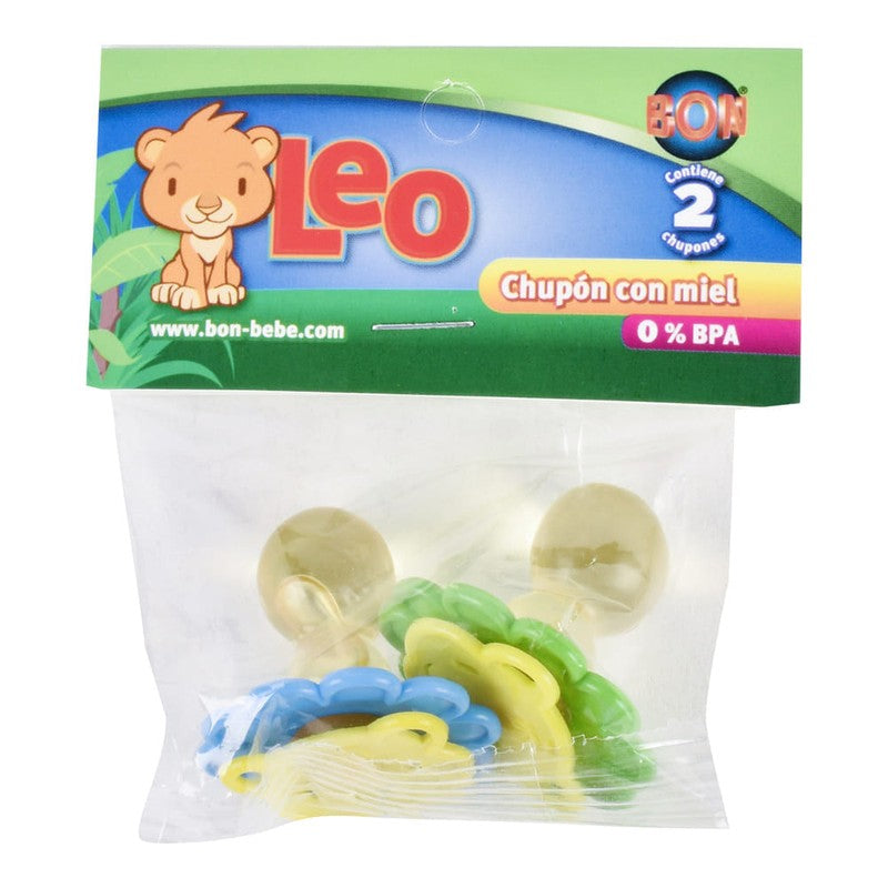 Chupón Miel Bon Leo 2 Piezas 7508304255933 4