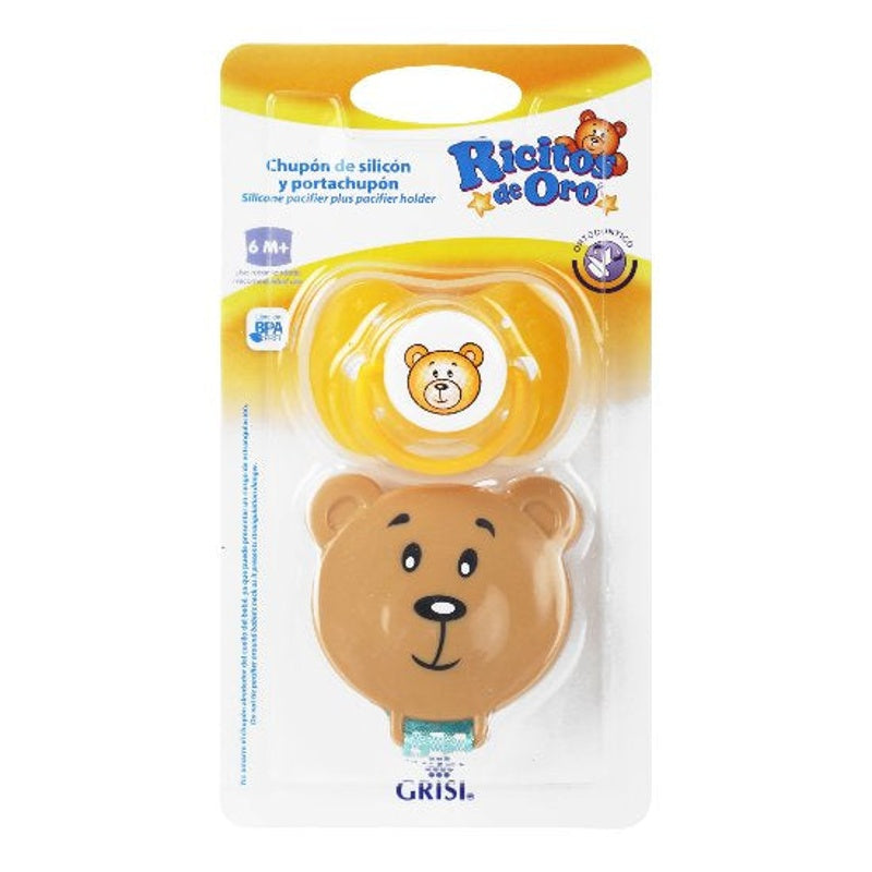 Chupón Ricitos De Oro Osito 6Meses