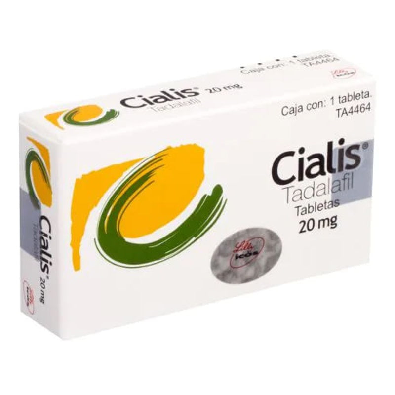 Cialis 20 Mg Con 1 Tabletas