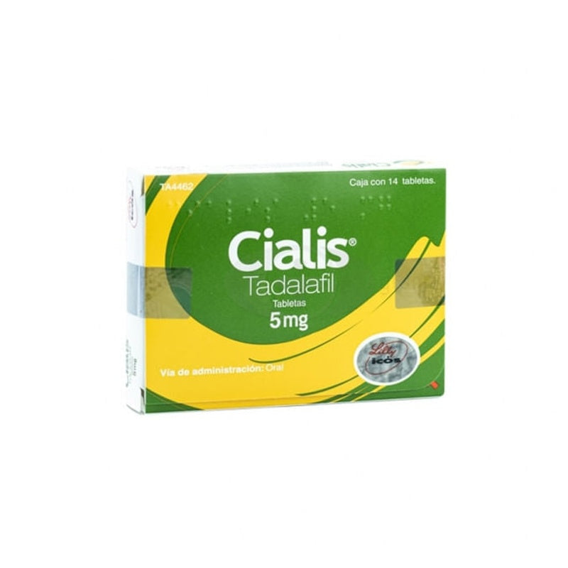 Cialis 5 Mg Con 14 Tabletas