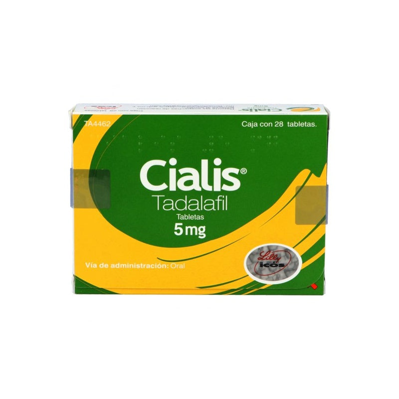 Cialis 5 Mg Con 28 Tabletas