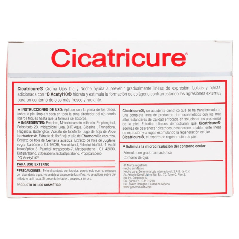 Cicatricure Ojos Arrugas / Bolsas Crema 8.5 G