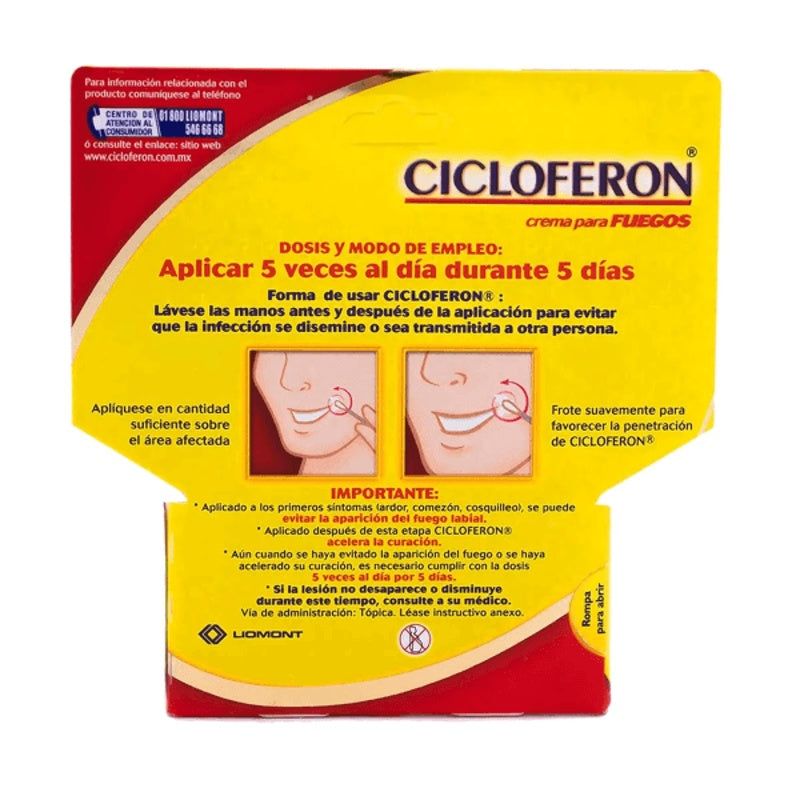 Cicloferon 5% 2 Gr Crema
