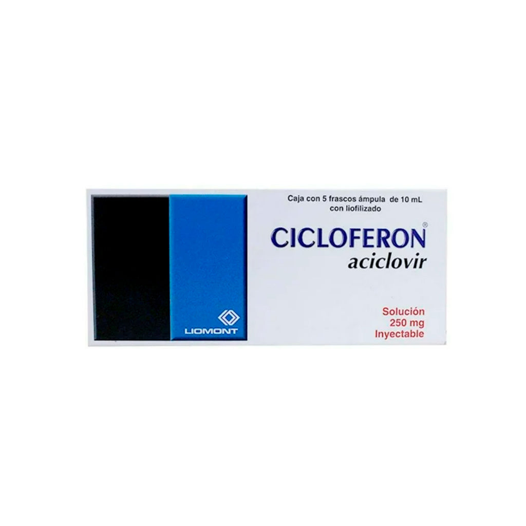 Cicloferon 250 Mg / 10 Ml 5 Ampolletas 7501299303399