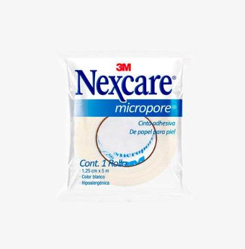 Cinta Microporosa Nexcare Blanco 1.25Cmx5M 7501023108849