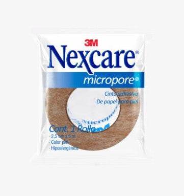 Cinta Microporosa Piel 2.5Cmx5M 7506246001205