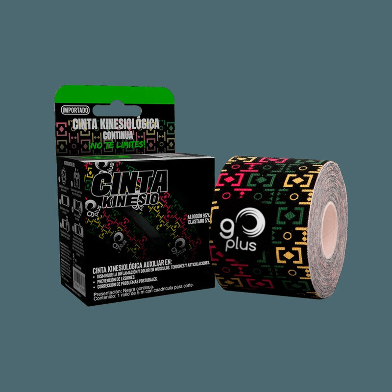 Cinta Deportiva Negro 1 Rollo 5Mts 7500464062864