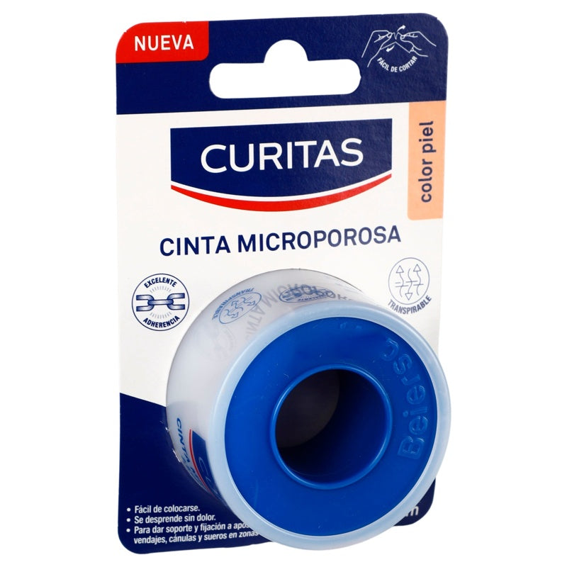 Cinta Microporosa Curitas Piel 2.5Cm X4.5M 4005900966834 perfil 2