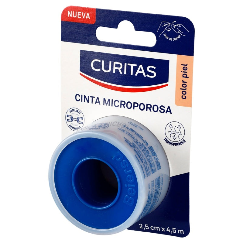Cinta Microporosa Curitas Piel 2.5Cm X4.5M 4005900966834 perfil 4