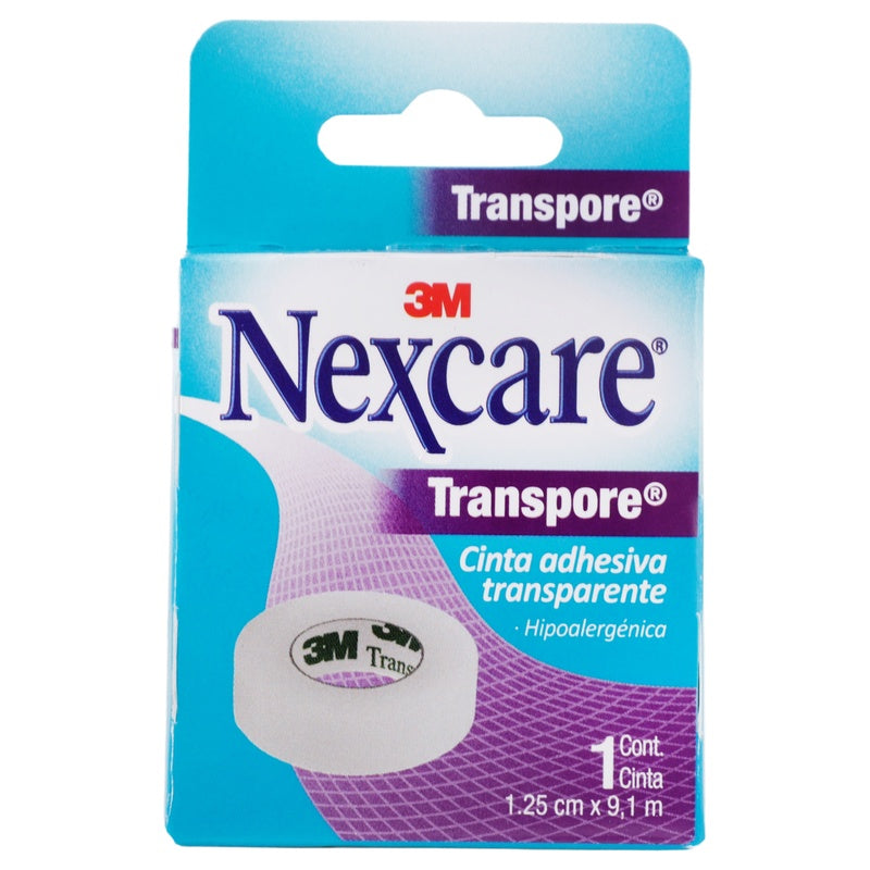 Cinta Nexcare Transpore 1.25Cmx9.1 7501023108368