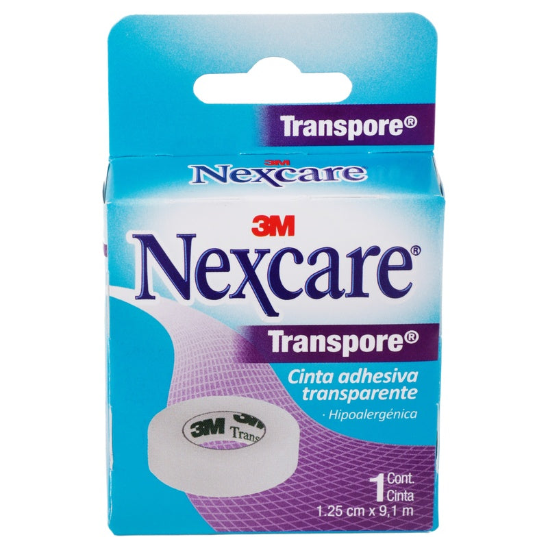 Cinta Nexcare Transpore 1.25Cmx9.1 7501023108368 perfil 4