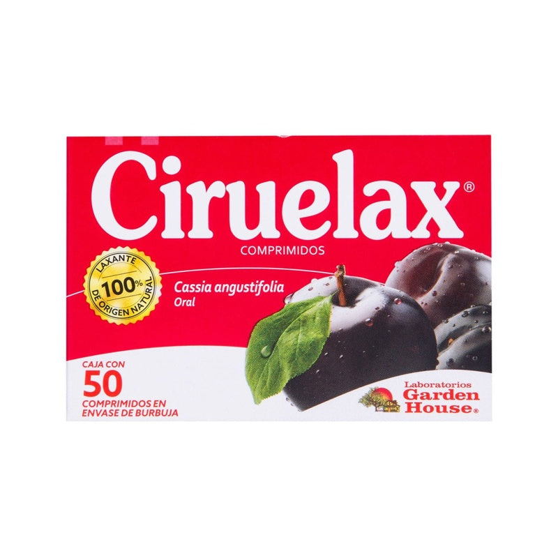Ciruelax 480 / 89.88 Mg Con 50 Comprimidos