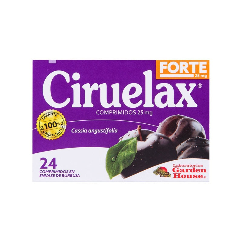 Ciruelax Forte 25 Mg 24Comprimidos 3409