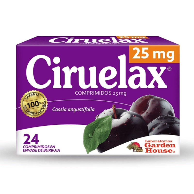 Ciruelax Forte 25 Mg 24Comprimidos 3409