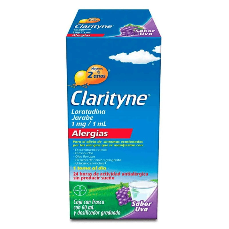 Clarityne 1 Mg / Ml Uva 6Oml Solución 7502276040528