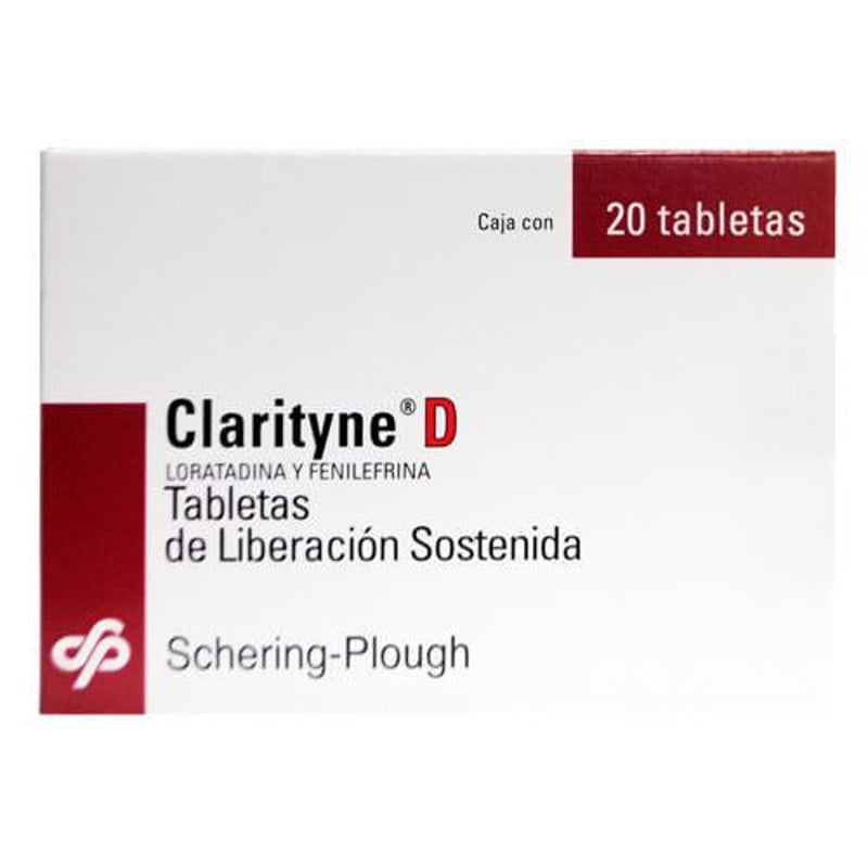 Clarityne D 5 / 30 Mg Con 20 Tabletas