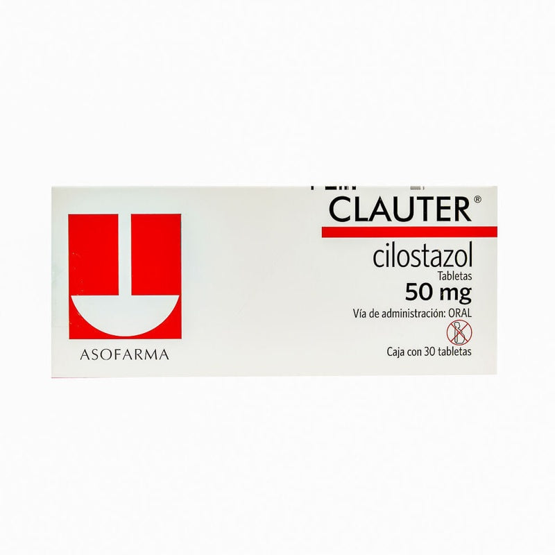 Clauter 50 Mg Con 30 Tabletas