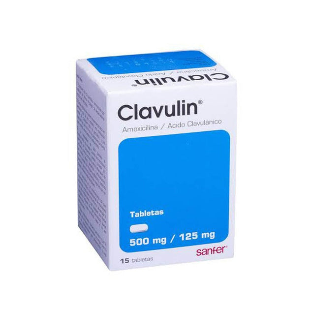 Clavulin 500 / 125 Mg Con 15 Tabletas