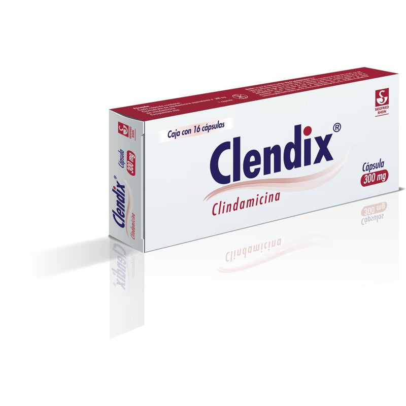 Clendix 300 Mg Con 16 Capsulas