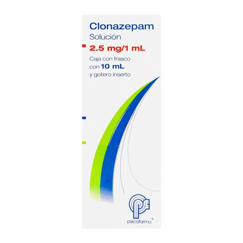 Clonazepam 2.5 Mg / Ml 10 Ml Gotas Alpharma