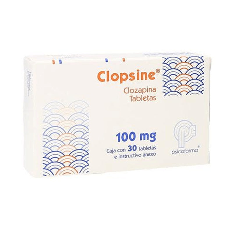 Clopsine 100 Mg Con 30 Tabletas