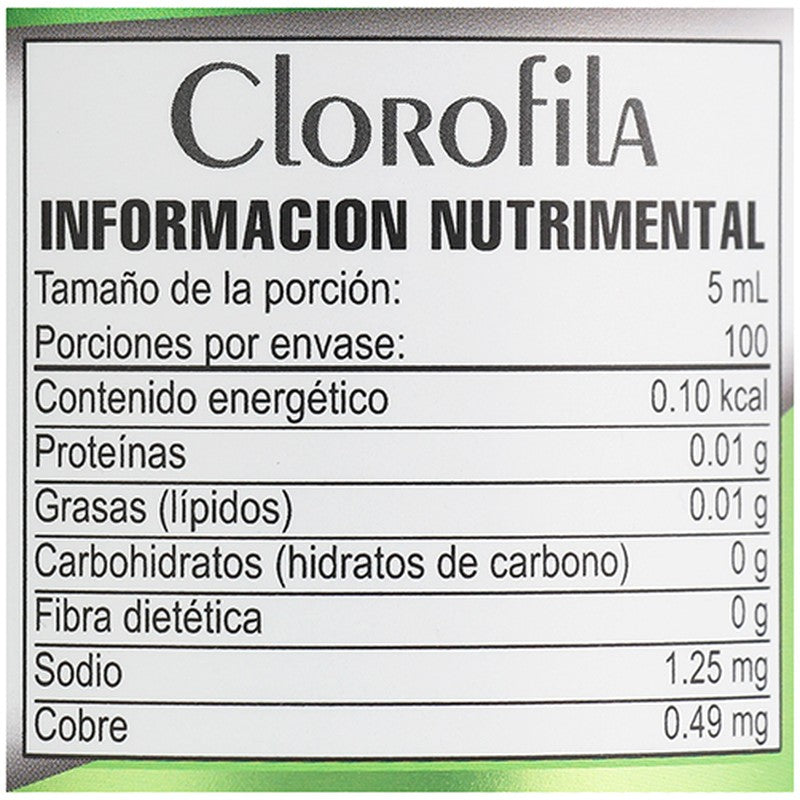 Clorofila Menta 500 Ml Solución Natural Healt 7501853800852 8