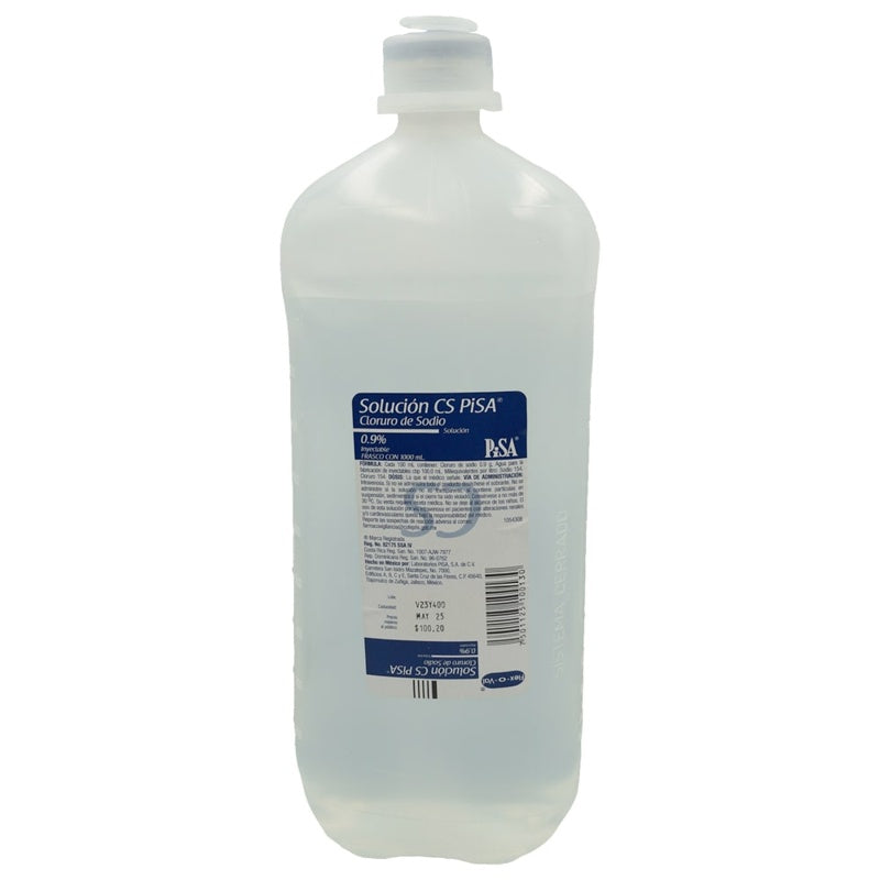 Cloruro De Sodio 1000 Ml Solución 7501125100130