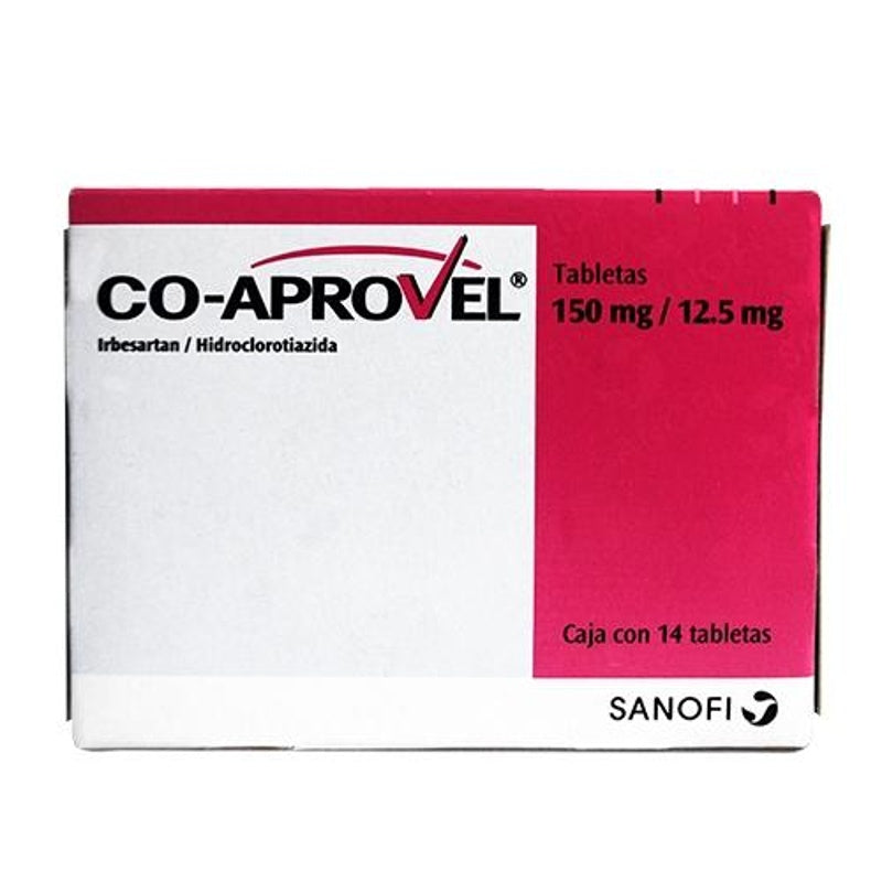 Coaprovel 150 / 12.5 Mg Con 14 Tabletas