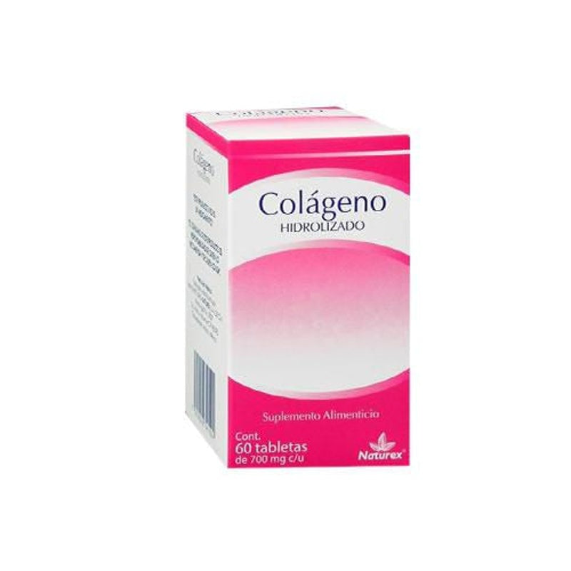 Colageno 1000 20 Mg Con 60 Tabletas Suplemento Alimenticio Naturex
