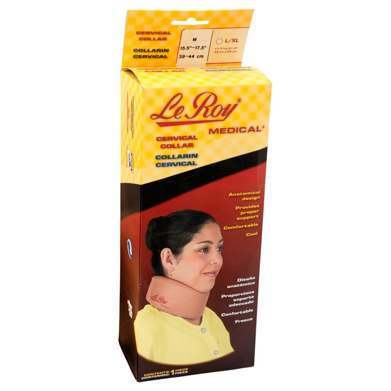 Collarin Cervical Profesional Mediano Leroy 729513132212 perfil 2