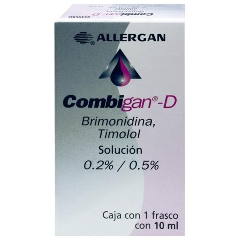 Combigan D 2 / 5 Mg / Ml 10 Ml Naranja Gotas