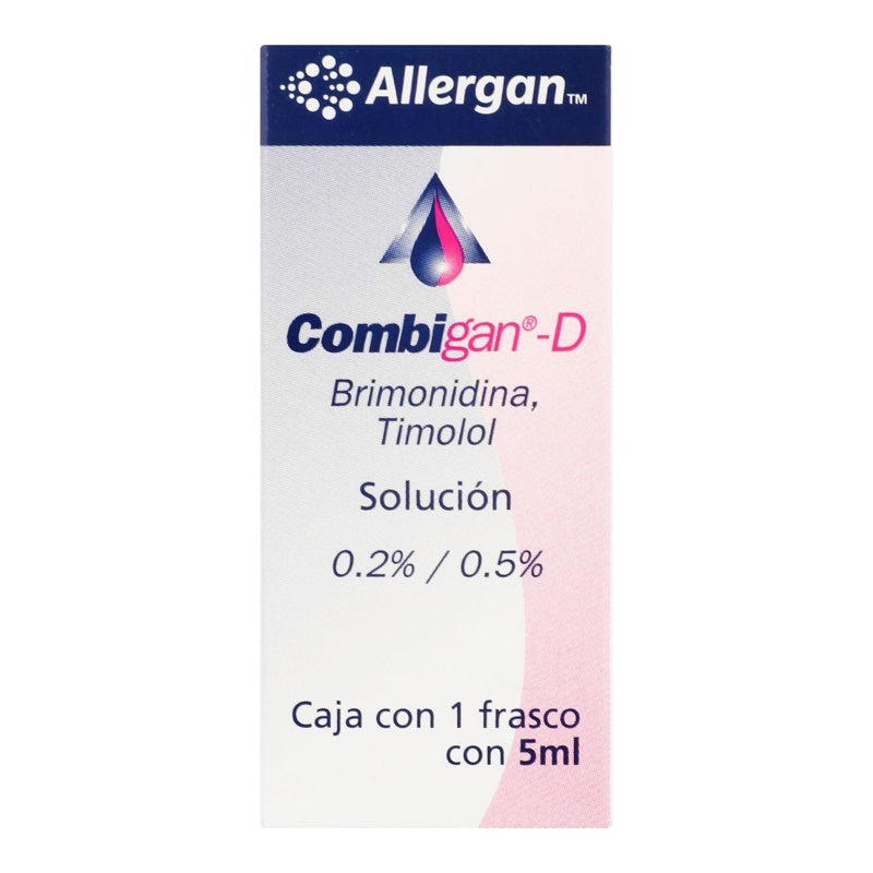 Combigan D 2 / 5 Mg / Ml 5 Ml Naranja Gotas