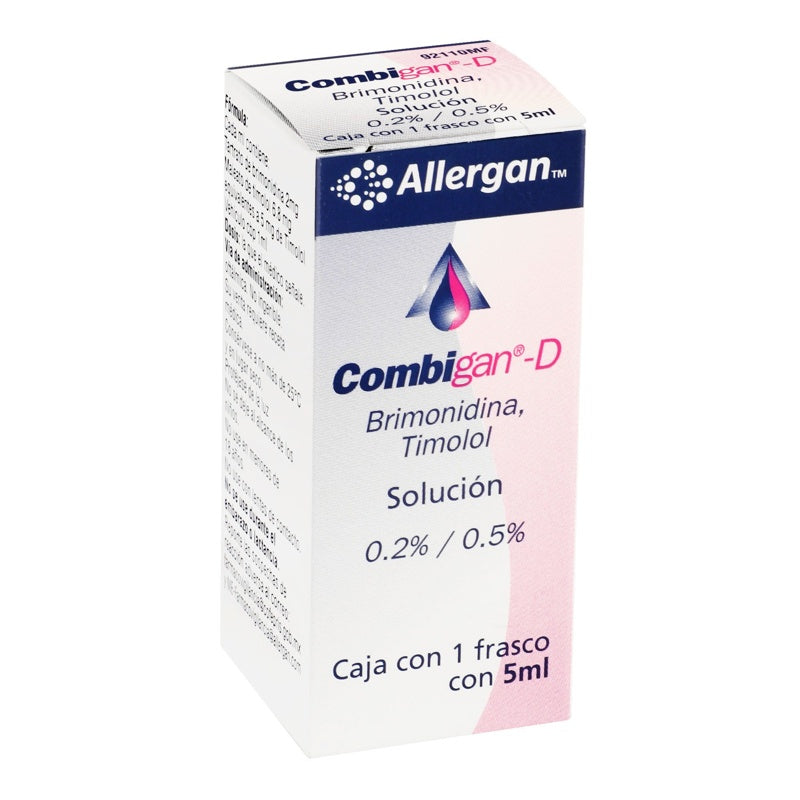 Combigan D 2 / 5 Mg / Ml 5 Ml Naranja Gotas