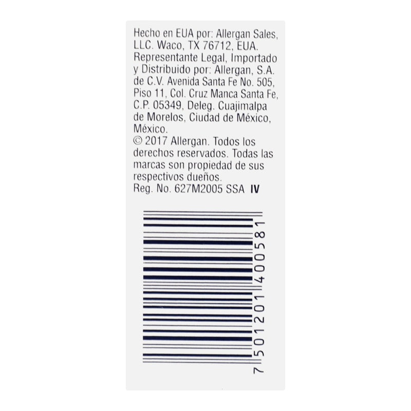 Combigan D 2 / 5 Mg / Ml 5 Ml Naranja Gotas