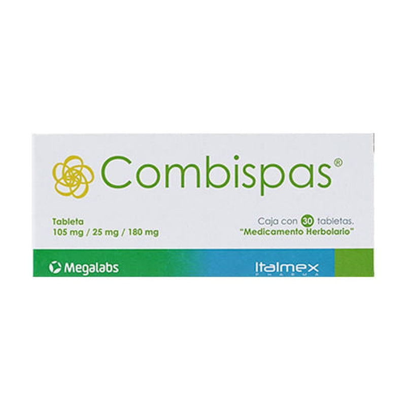 Combipas 105 / 180 / 25 Mg Con 30 Tabletas