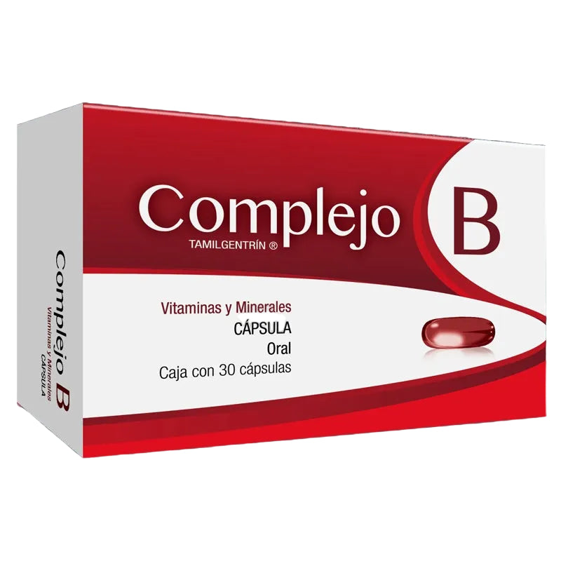 Complejo B 30 Capsulas Progela 7503008344730