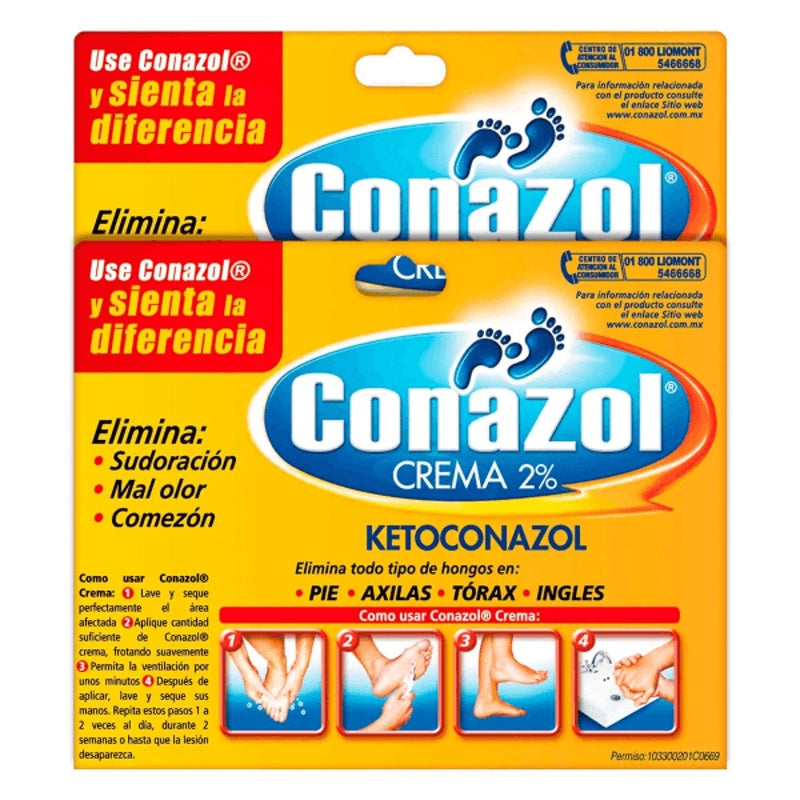 Conazol 2% 30 Gr 2X1 Crema