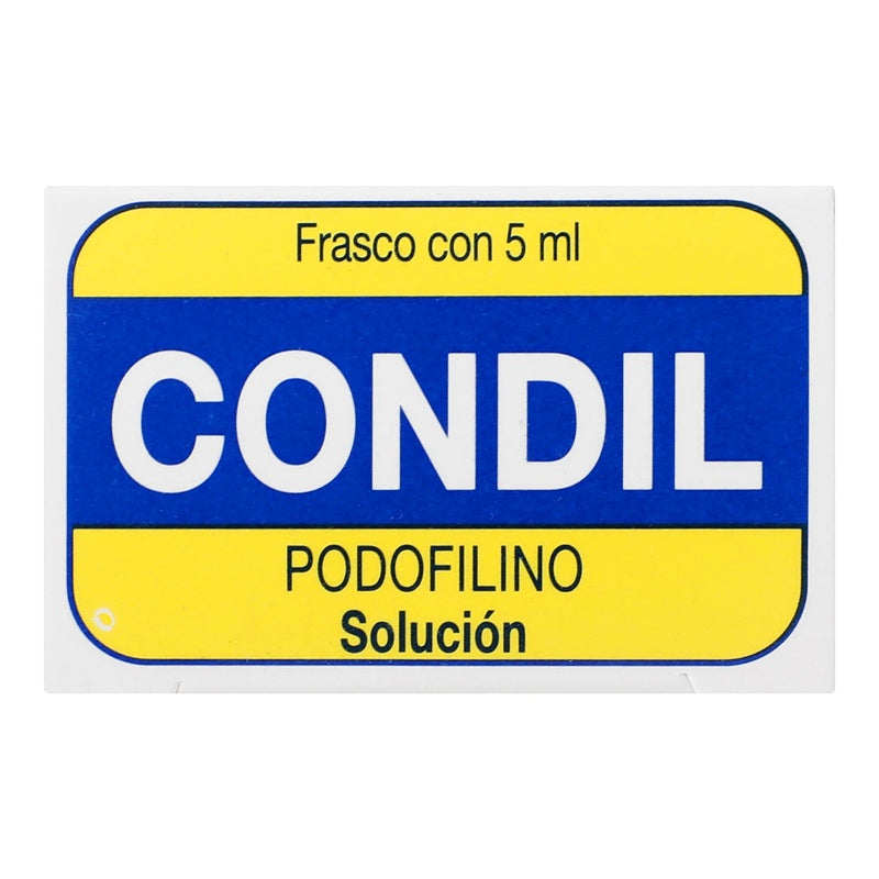 Condil 250 Mg / 5 Ml 5 Ml Solución Tópica