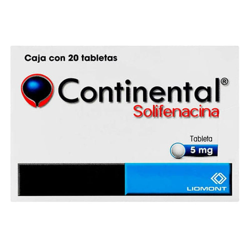 Continental 5 Mg Con 20 Tabletas