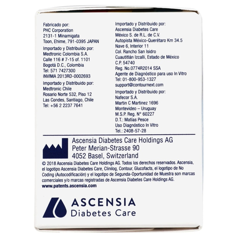 Contour Plus Tiras Reactivas Con 25