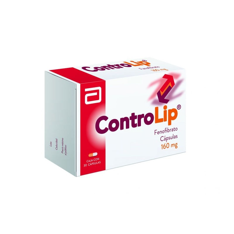 Controlip 160 Mg Con 30 Capsulas