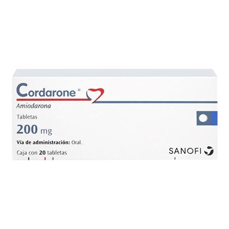 Cordarone 200 Mg Con 20 Tabletas