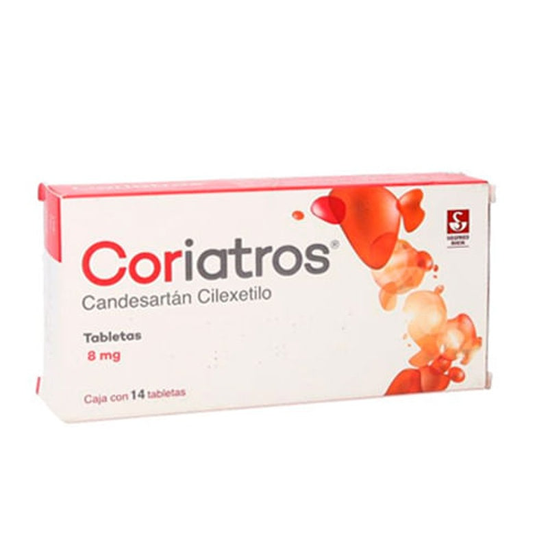 Coriatros 8 Mg Con 14 Tabletas